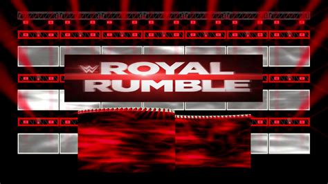 Wwe Royal Rumble Figure Stage Only Static Lights Youtube