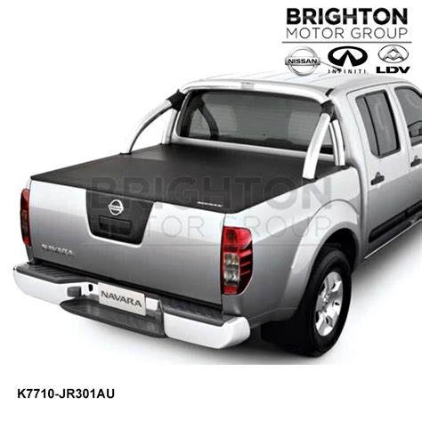 Genuine Nissan Navara D40T Soft Tonneau Cover Front Sports Bar