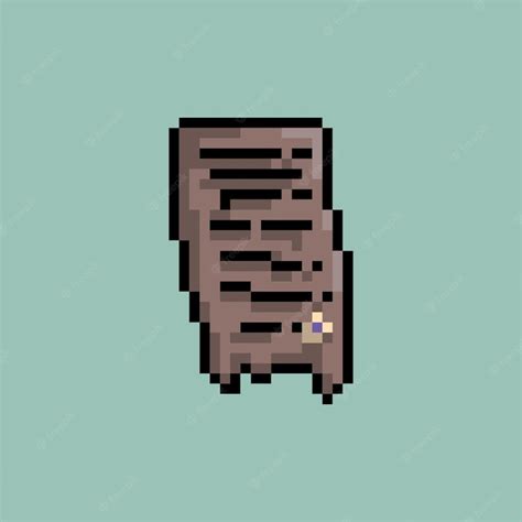 Premium Vector | Pixel art paper