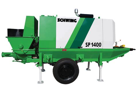 Schwing Stetter launches concrete pump SP 1400 - Construction Week India