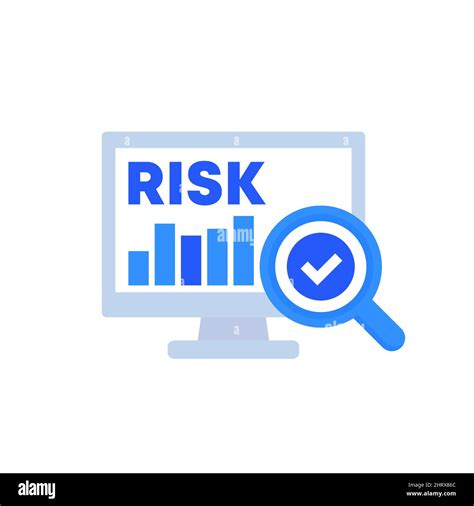 Risk Assessment Icon Vector Art Stock Vector Image And Art Alamy