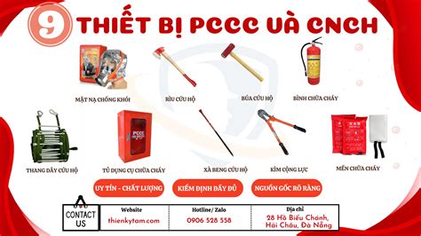 9 THIẾT BỊ PHÒNG CHÁY CHỮA CHÁY VÀ CỨU HỘ CỨU NẠN CẦN THIẾT CHO GIA