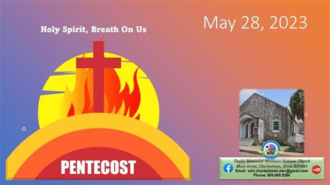 Pentecost Sunday Service 10 00am May 28 2023 Tmwhc Youtube