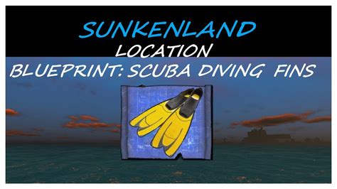 SUNKENLAND Location Scuba Diving Fins Blueprint YouTube