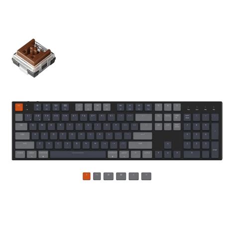 Jual Keychron K5 Ultra Slim Full Size RGB Backlight Optical Hot Swappable Wireless Mechanical