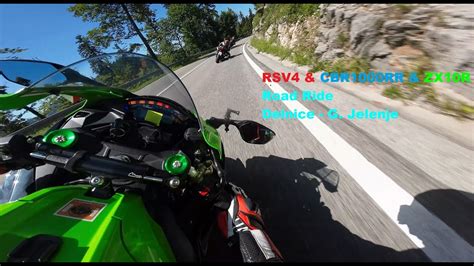 RSV4 CBR1000RR ZX10R Road Ride Delnice G Jelenje YouTube