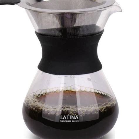 Jual V60 01 Set Dripper Stainless Server 400 Cc Latina Sandglass