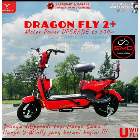 Jual Sepeda Listrik Selis Uwinfly Dragonfly Df Terbaru Garansi