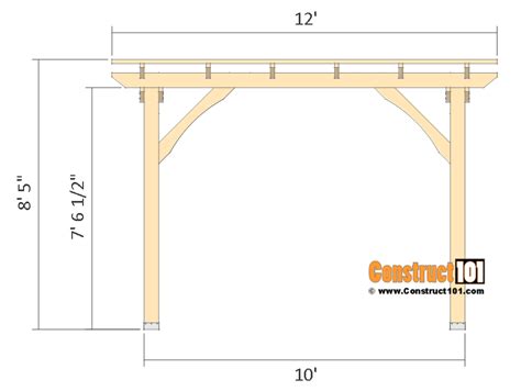 Pergola plans free download pdf