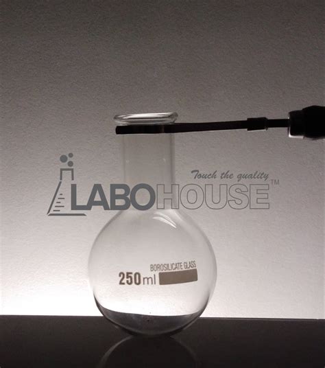 LABOHOUSE Conical Round Bottom Flask Borosilicate Glass Laboratory