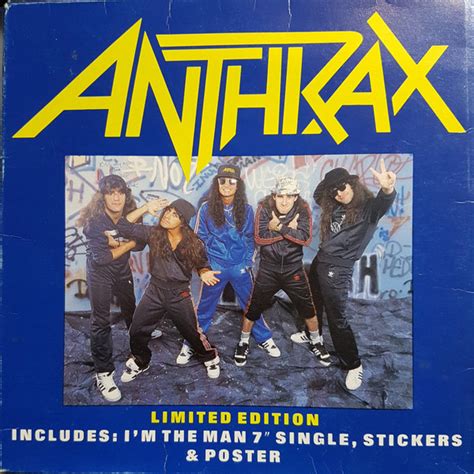 Anthrax – I'm The Man (1987, Vinyl) - Discogs