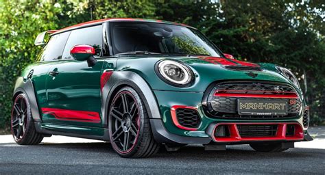 Manharts GP3 F350 Mini JCW GP Gets 345 HP British Racing Green