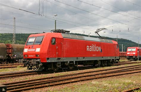 DB Railion 145 014 7 Trier Ehrang Rbf DB Railion 145 014 Flickr