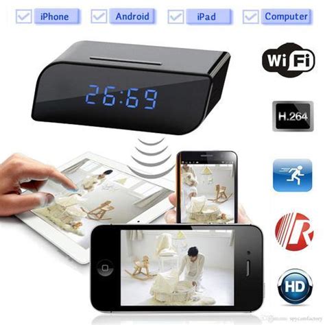 Hidden Camera| HD WIFI Clock Camera