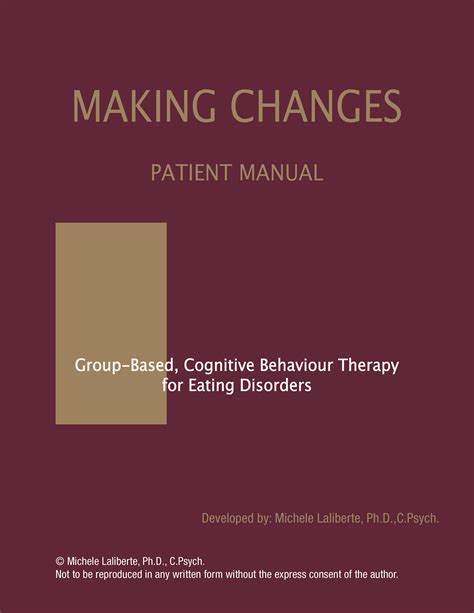 Making Changes Patient Manual - TransNorth Ltd