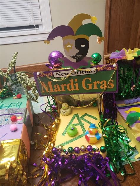 How To Make A Mardi Gras Shoebox Float Artofit