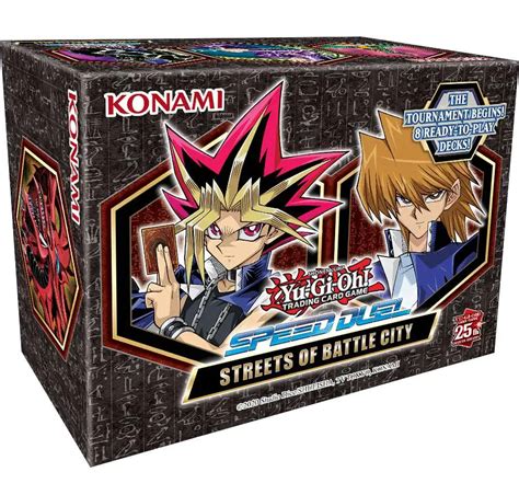 YuGiOh Speed Duel Streets Of Battle City Box Set 228 Cards 25th