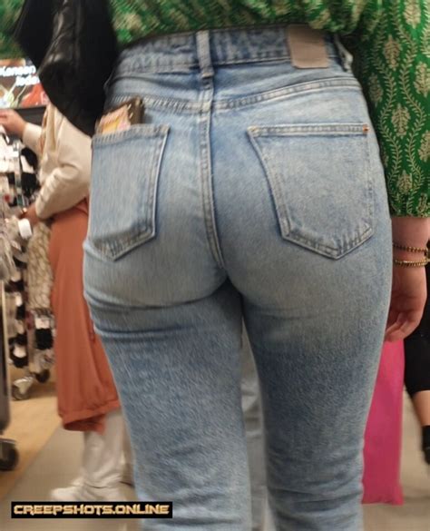Jeans Girl Candid Ass Beauty Creepshots