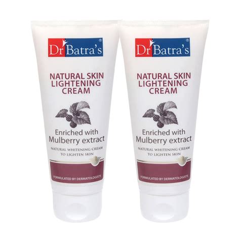 Dr Batra S Natural Skin Lightening Cream Enriched With Mulberry Extract