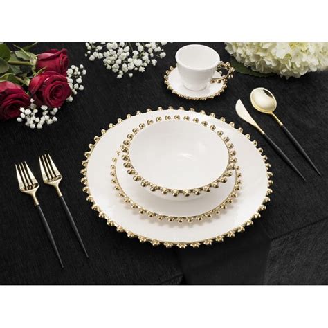 Rosdorf Park Bajo Glass Dinnerware Set Wayfair