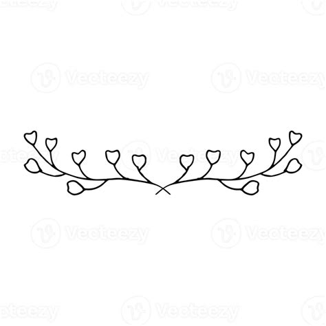 laurel flower hand drawn 30186396 PNG