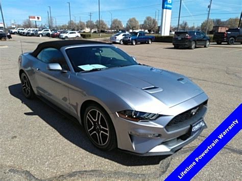 Pre Owned 2020 Ford Mustang EcoBoost Premium 2D Convertible In Salina