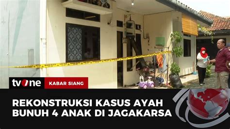 Rekonstruksi Pembunuhan Empat Anak Jagakarsa Pelaku Akan Peragakan 20