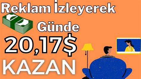 Reklam İzleyerek Günde 20 17 Dolar Kazanma İnternetten Para Kazanma