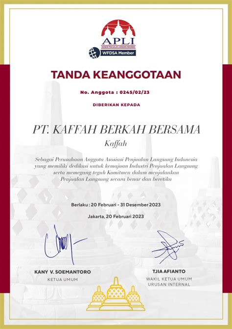 Apli Anggota Terdaftar