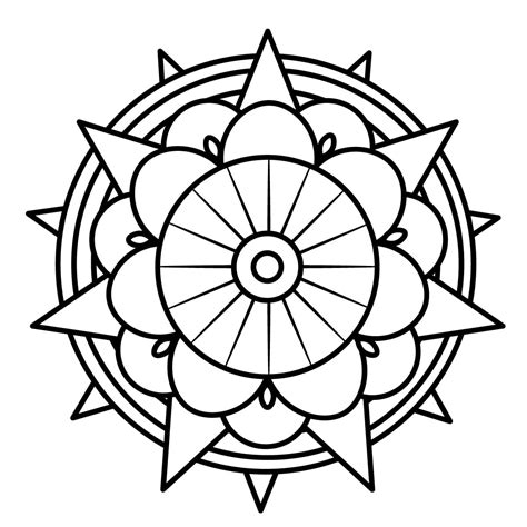 Mandalas Dibujos Para Colorear E Imprimir - Infoupdate.org