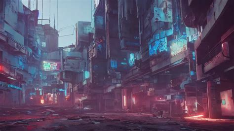 Exploring An Abandoned Cyberpunk City Made In Stable Diffusion