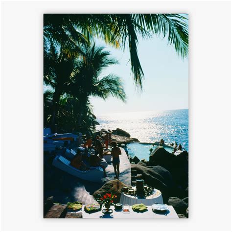 Las Brisas Slim Aarons Print