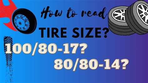 How To Read Motorcycle Tire Size Youtube