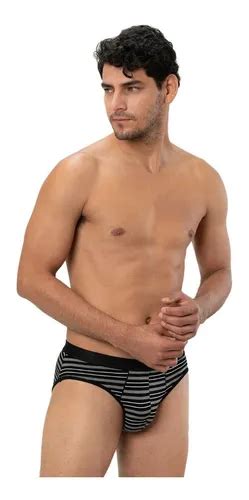 Paquete Bikini Trusa De Caballero Algodón De Bambú Suave Meses sin interés