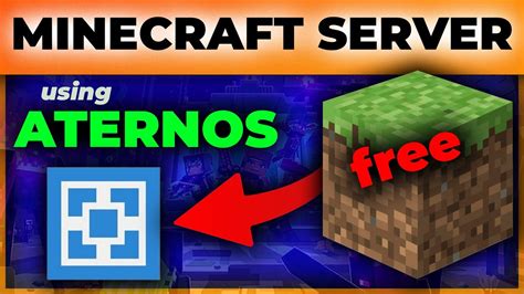 How To Make Free Minecraft Server Using Aternos Minecraft Multiplayer