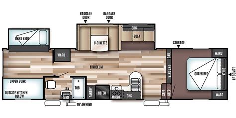 Wildwood Travel Trailer Floor Plans Pdf Viewfloor Co