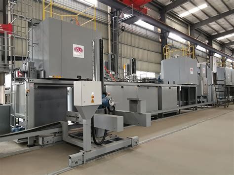 Solo Swiss Automatic Heat Treatment Line With Atmosphere Type