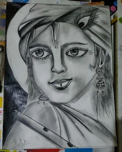 Wooden Pencil Sketch Painting Size At Rs Piece In Pune