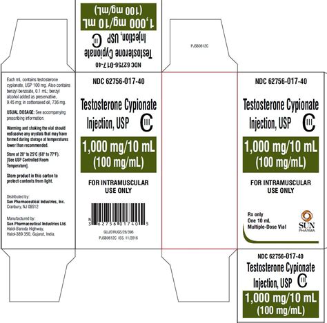 Testosterone Fda Prescribing Information Side Effects And Uses