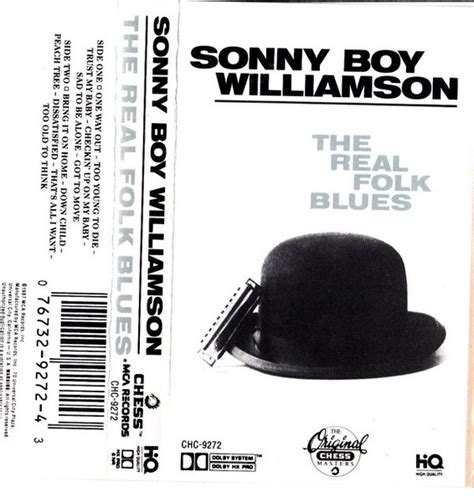 Sonny Boy Williamson The Real Folk Blues 1987 Cassette Discogs