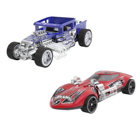 HOT WHEELS SET 2 MASINUTE METALICE PULL BACK BONE SHAKER SI TWIN MILL 1 43 HOT WHEELS Vehicule