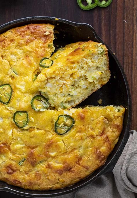 Jalapeno Cheddar Cornbread I Am Homesteader