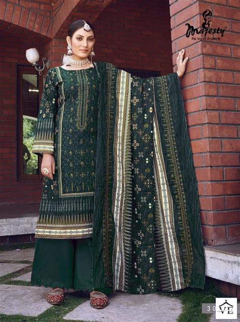 Majesty Bin Saeed Lawn Collection Vol Cotton Wholesale Pakistani