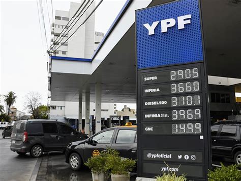 YPF también aumenta 12 5 el precio de combustibles y se congelan las