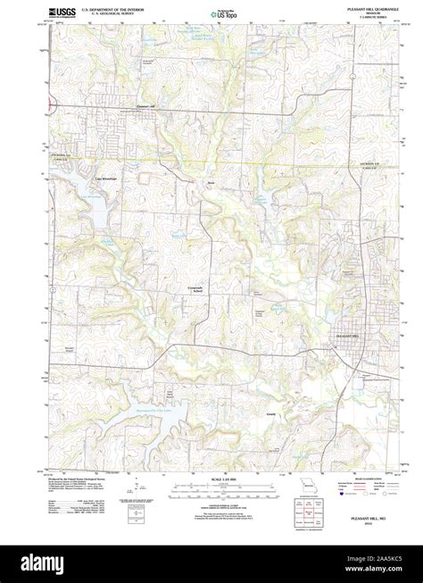 Map Of Pleasant Hill Hi Res Stock Photography And Images Alamy