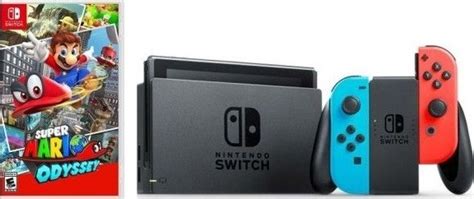 اطلب نينتندو سويتش 32 جيجا مع لعبة سوبر ماريو اوديسسي Nintendo Switch