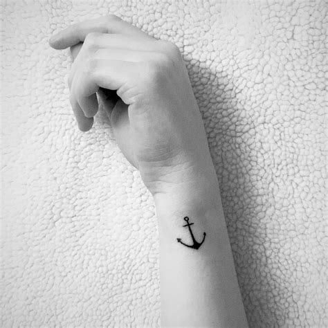 Side Of Wrist Anchor Tattoo Anchor Tattoo Wrist Anchor Tattoo