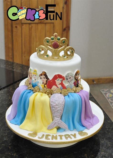 Princess Cake Decorated Cake By Cakes For Fun Cakesdecor