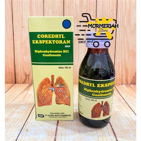 Jual COREDRYL EKSPEKTORAN Sirup 100 Ml Expectorant Syrup Obat Batuk