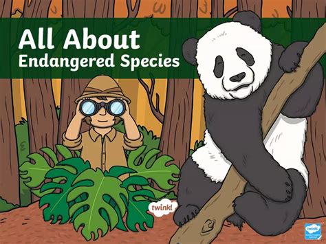 All About Endangered Species Powerpoint Ver 5 Pptx